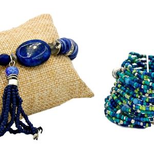 Chico's Tassel and Nina Bracelet Set New With Tags